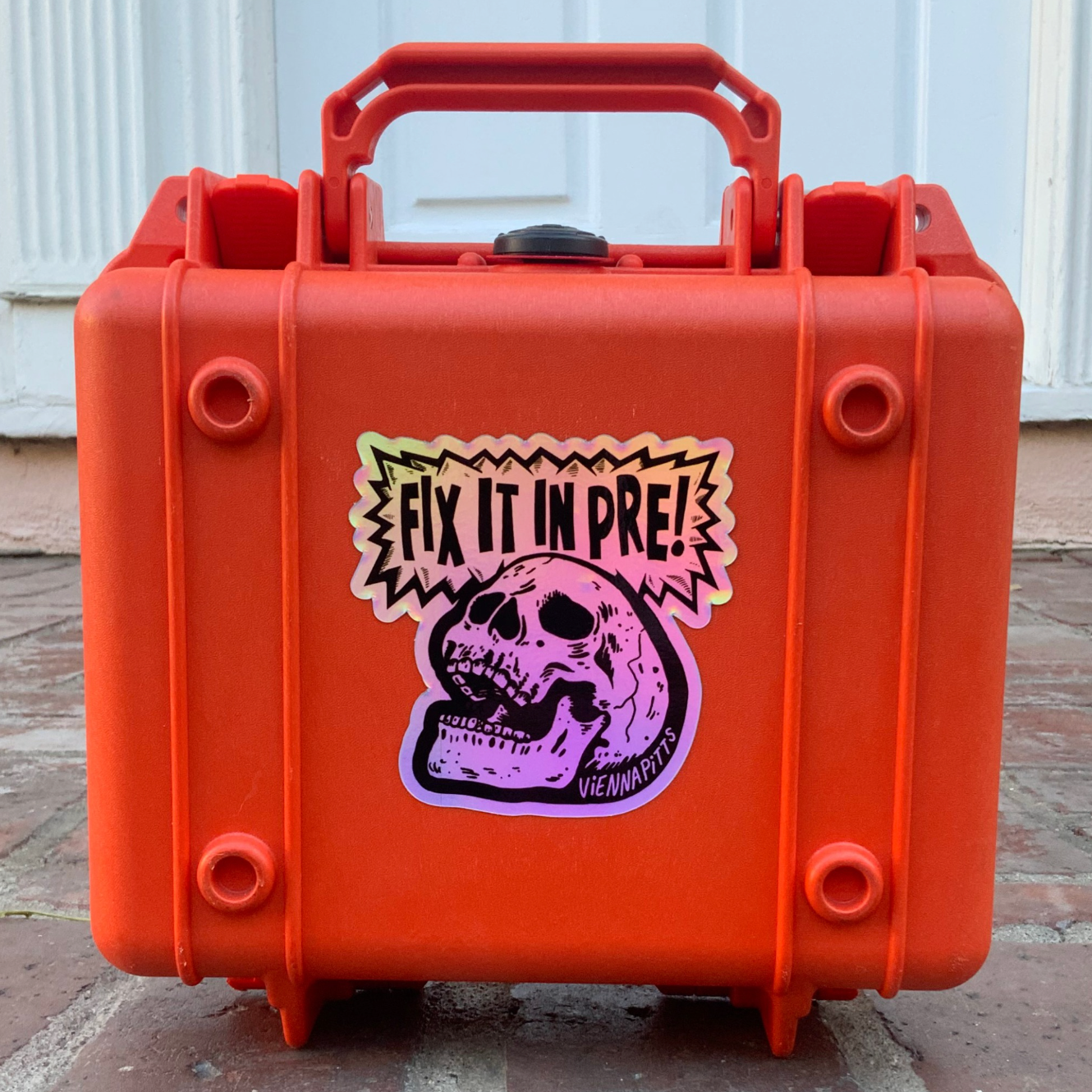 Fix It In Pre! Holographic Sticker