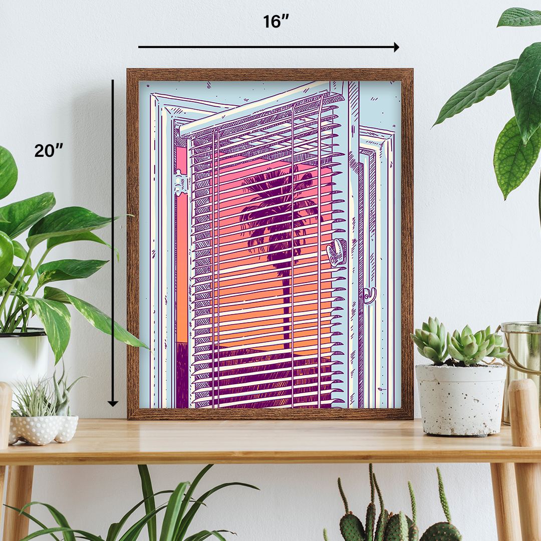 LA Window - Giclée Print