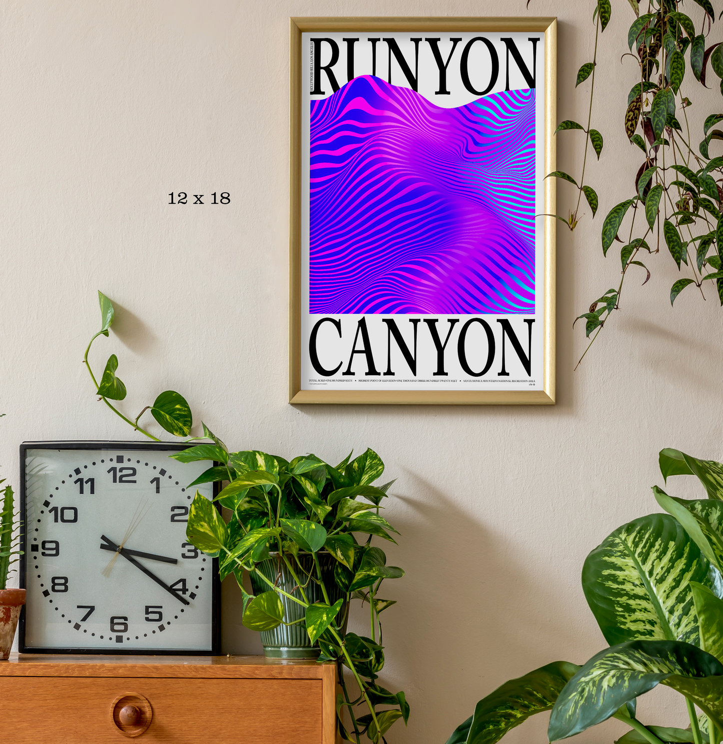 Runyon Canyon - Giclée Print
