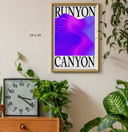 Runyon Canyon - Giclée Print