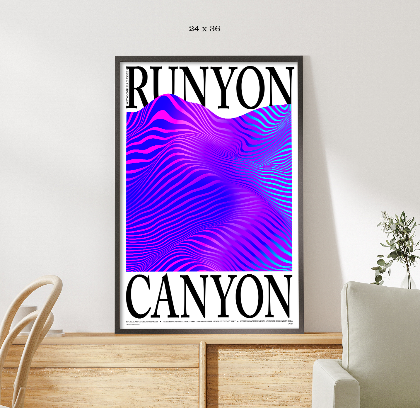 Runyon Canyon - Giclée Print