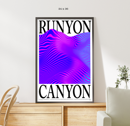 Runyon Canyon - Giclée Print