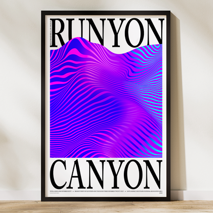 Runyon Canyon - Giclée Print