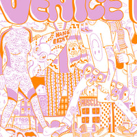 Venice Beach Silkscreen Print