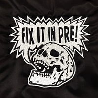 Fix It In Pre! Varsity Bomber Jacket