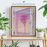LA Window Silkscreen Print